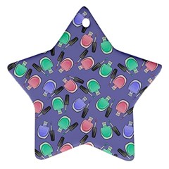 Nail Polish Star Ornament (two Sides) by SychEva