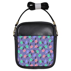 Nail Polish Girls Sling Bag by SychEva