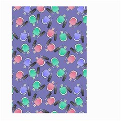 Nail Polish Large Garden Flag (two Sides) by SychEva