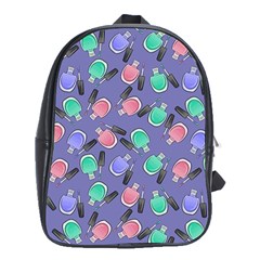 Nail Polish School Bag (xl) by SychEva