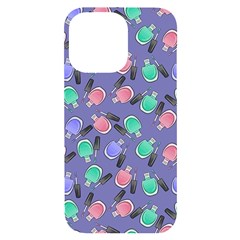 Nail Polish Iphone 14 Pro Max Black Uv Print Case by SychEva