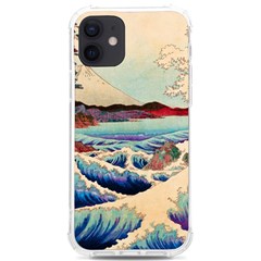 Wave Japanese Mount Fuji Woodblock Print Ocean iPhone 12/12 Pro TPU UV Print Case