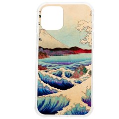 Wave Japanese Mount Fuji Woodblock Print Ocean Iphone 12 Pro Max Tpu Uv Print Case by Salman4z