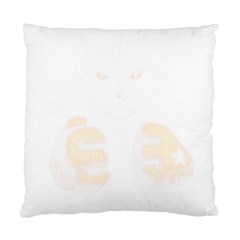 Boxing Cat Standard Cushion Case (two Sides) by JayEdden