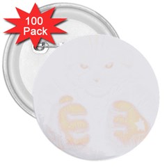 Boxing Cat 3  Buttons (100 Pack)  by JayEdden