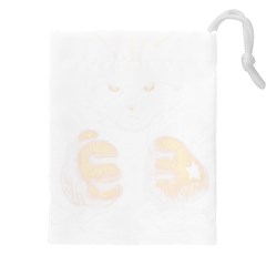 Boxing Cat Drawstring Pouch (5xl)