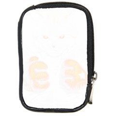 Boxing Cat Compact Camera Leather Case by JayEdden