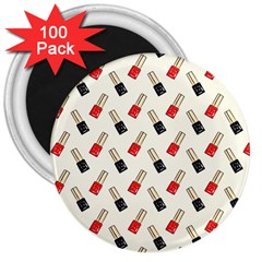 Nail Manicure 3  Magnets (100 Pack) by SychEva