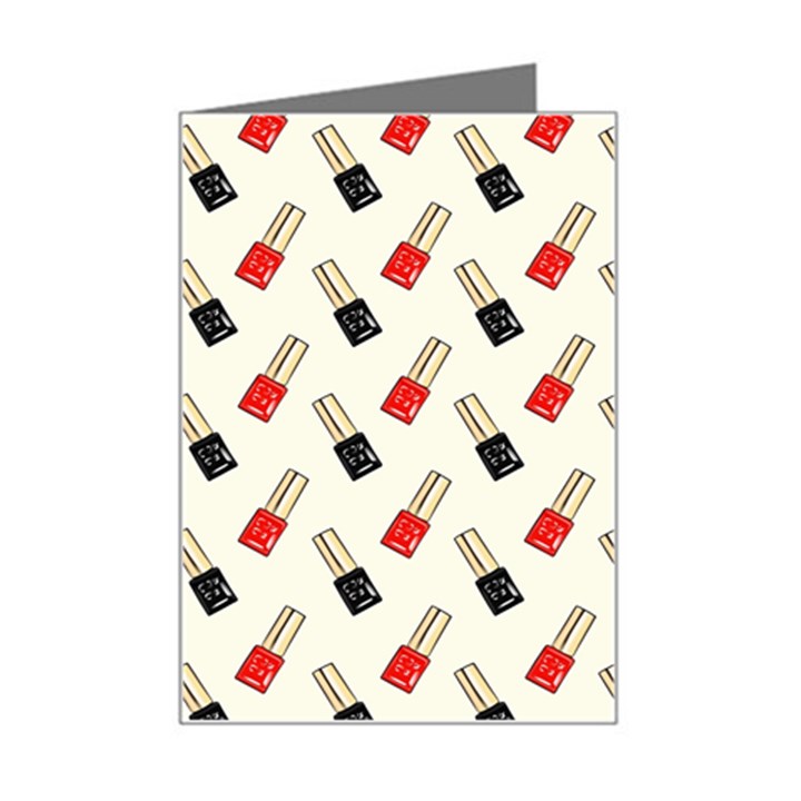 Nail Manicure Mini Greeting Card