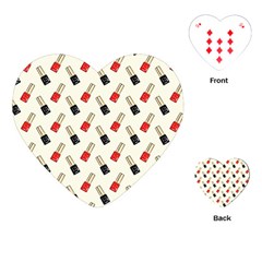 Nail Manicure Playing Cards Single Design (heart) by SychEva