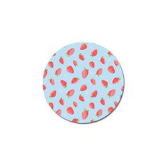 Strawberry Golf Ball Marker by SychEva