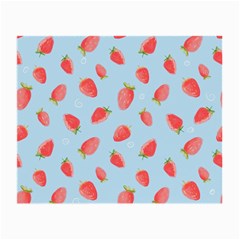 Strawberry Small Glasses Cloth (2 Sides) by SychEva