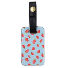 Strawberry Luggage Tag (one Side) by SychEva