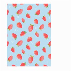 Strawberry Large Garden Flag (two Sides) by SychEva