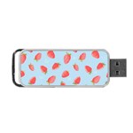 Strawberry Portable USB Flash (One Side) Front