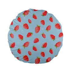 Strawberry Standard 15  Premium Round Cushions by SychEva