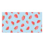 Strawberry Satin Shawl 45  x 80  Front