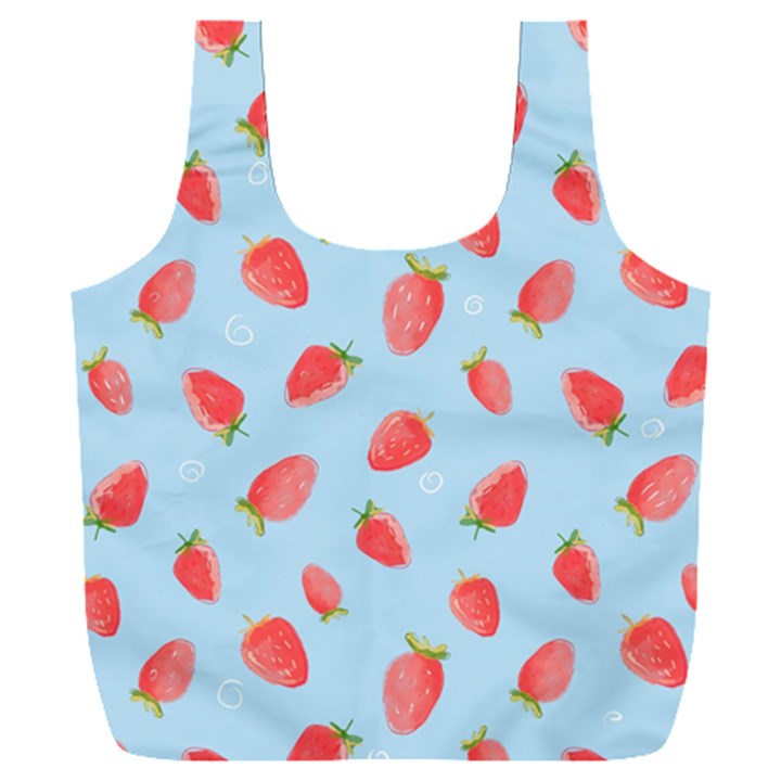 Strawberry Full Print Recycle Bag (XXXL)