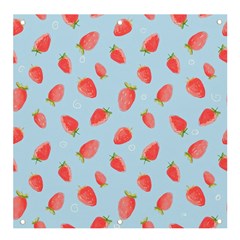 Strawberry Banner And Sign 4  X 4  by SychEva