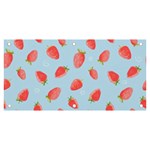 Strawberry Banner and Sign 6  x 3  Front