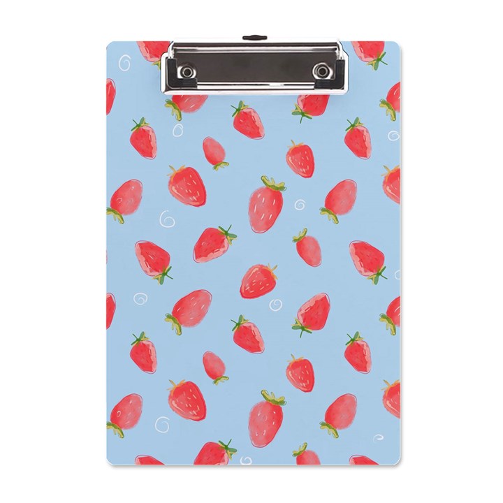 Strawberry A5 Acrylic Clipboard