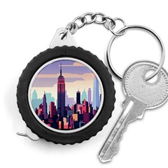 New York Skyline Cityscape Nyc New York City Landmark Measuring Tape