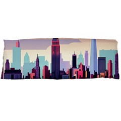 New York Skyline Cityscape Nyc New York City Landmark Body Pillow Case (dakimakura)