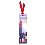 New York Skyline Cityscape Nyc New York City Landmark Small Book Marks Front