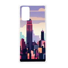 New York Skyline Cityscape Nyc New York City Landmark Samsung Galaxy Note 20 Tpu Uv Case by Jancukart