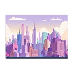 New York Skyline Cityscape Nyc New York City Sticker A4 (10 pack)