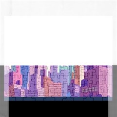 New York Skyline Cityscape Nyc New York City Rectangular Jigsaw Puzzl