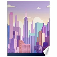 New York Skyline Cityscape Nyc New York City Canvas 12  x 16 