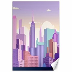 New York Skyline Cityscape Nyc New York City Canvas 20  x 30 