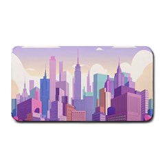 New York Skyline Cityscape Nyc New York City Medium Bar Mat