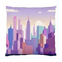 New York Skyline Cityscape Nyc New York City Standard Cushion Case (one Side)