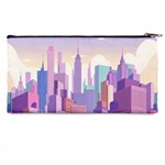 New York Skyline Cityscape Nyc New York City Pencil Case Back