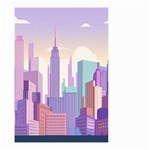 New York Skyline Cityscape Nyc New York City Small Garden Flag (Two Sides) Front