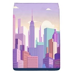 New York Skyline Cityscape Nyc New York City Removable Flap Cover (s) by Jancukart