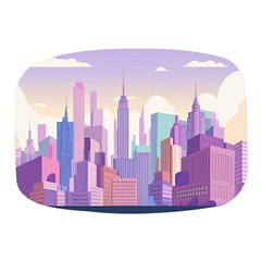 New York Skyline Cityscape Nyc New York City Mini Square Pill Box