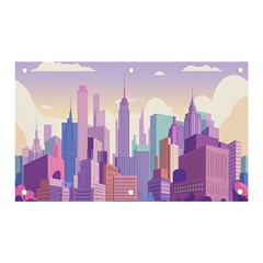 New York Skyline Cityscape Nyc New York City Banner and Sign 5  x 3 