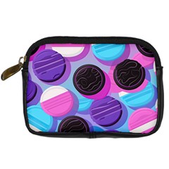 Cookies Chocolate Cookies Sweets Snacks Baked Goods Digital Camera Leather Case