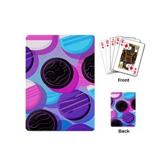 Cookies Chocolate Cookies Sweets Snacks Baked Goods Playing Cards Single Design (mini) by Jancukart