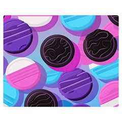 Cookies Chocolate Cookies Sweets Snacks Baked Goods Two Sides Premium Plush Fleece Blanket (medium)