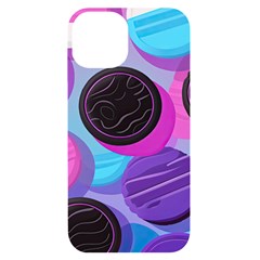 Cookies Chocolate Cookies Sweets Snacks Baked Goods Iphone 14 Black Uv Print Case by Jancukart