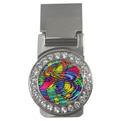 Waves Particles Vibration Atom Physics Technology Money Clips (cz) 