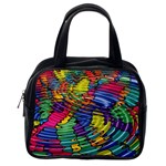 Waves Particles Vibration Atom Physics Technology Classic Handbag (Two Sides) Back