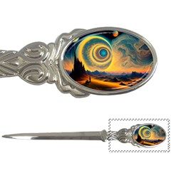 Surrealist Fantasy Dream Moon Space Letter Opener