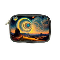 Surrealist Fantasy Dream Moon Space Coin Purse