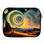 Surrealist Fantasy Dream Moon Space Apple iPad 2/3/4 Zipper Cases Front