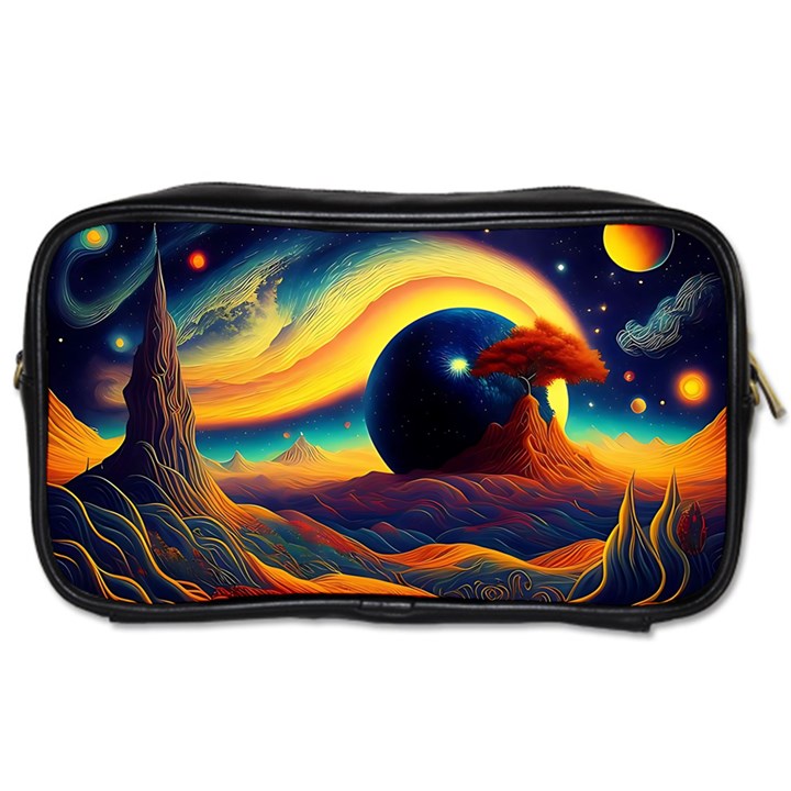 Surrealist Fantasy Dream Nature Toiletries Bag (Two Sides)